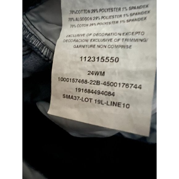 Lee Pants Capri Womens 24WM Blue Regular Fit Belted Pocketed Jeans Ladies. - Picture 8 of 14